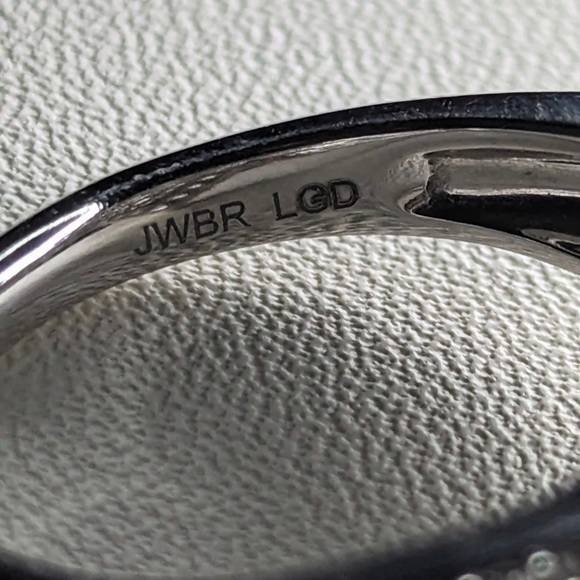 White gold fashion ladies size 7 brand new 3/8cctw diamonds - Picture 7 of 7